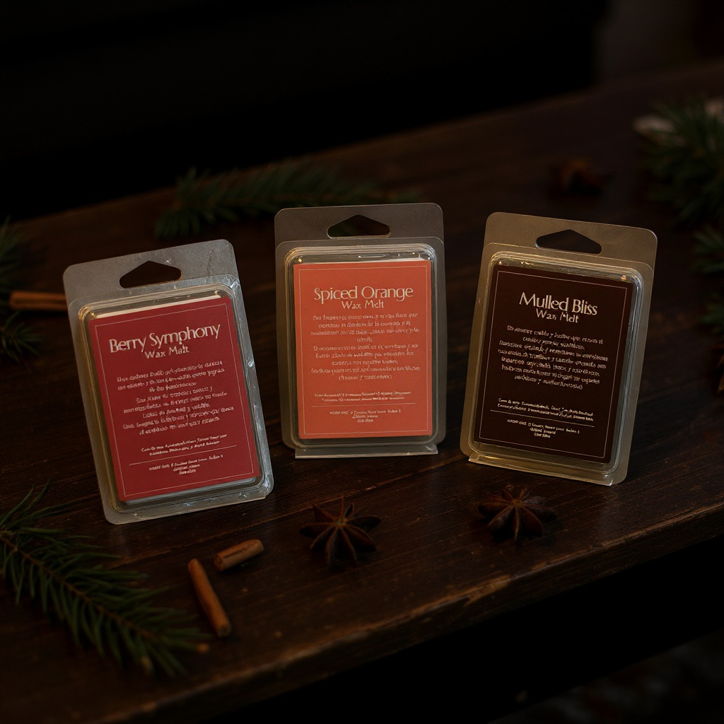 Pack 3 Wax Melts Home for Christmas
