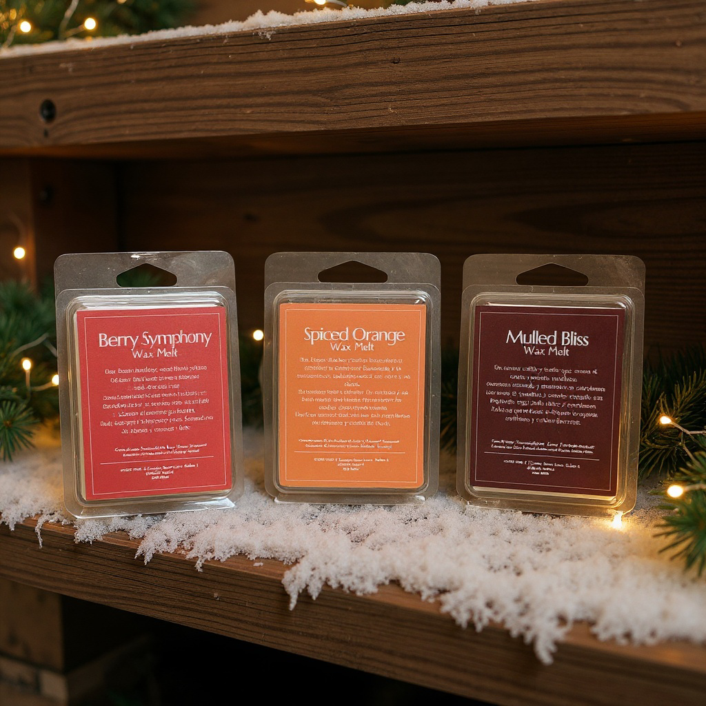 Pack 3 Wax Melts Home for Christmas