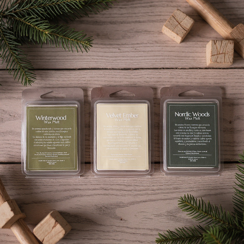 Pack 3 Wax Melts  Northbound Harmony