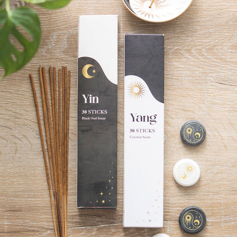 Set de Inciensos Yin Yang – Oud Negro y Coco