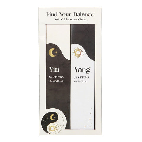 Set de Inciensos Yin Yang – Oud Negro y Coco