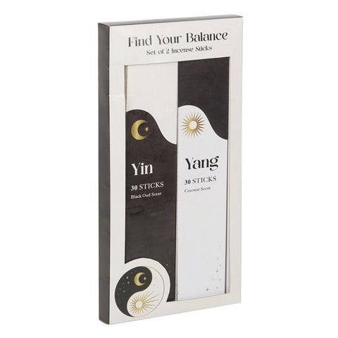 Set de Inciensos Yin Yang – Oud Negro y Coco