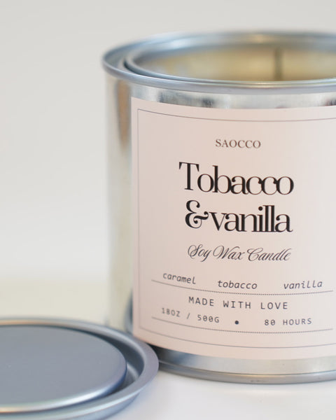 Vela Aromática Tobacco&Vanilla