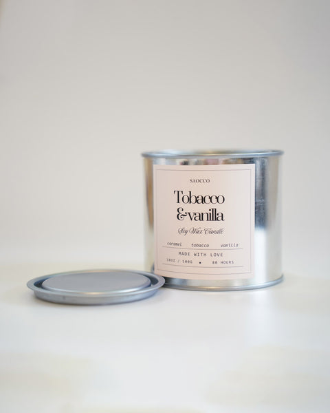 Vela Aromática Tobacco&Vanilla