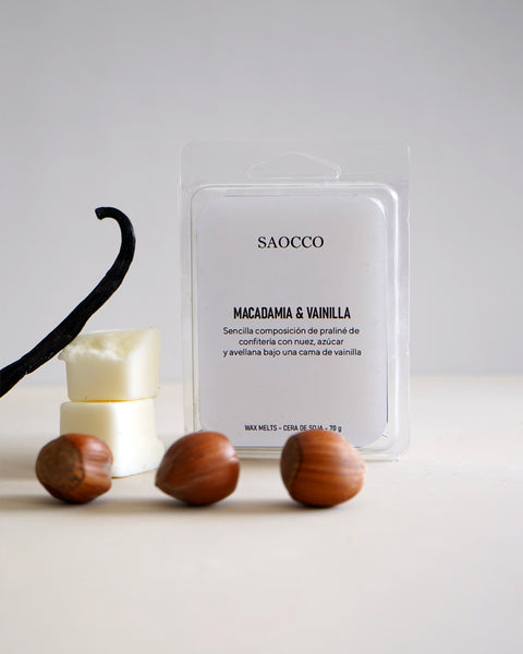 Wax Melts Macadamia y Vainilla