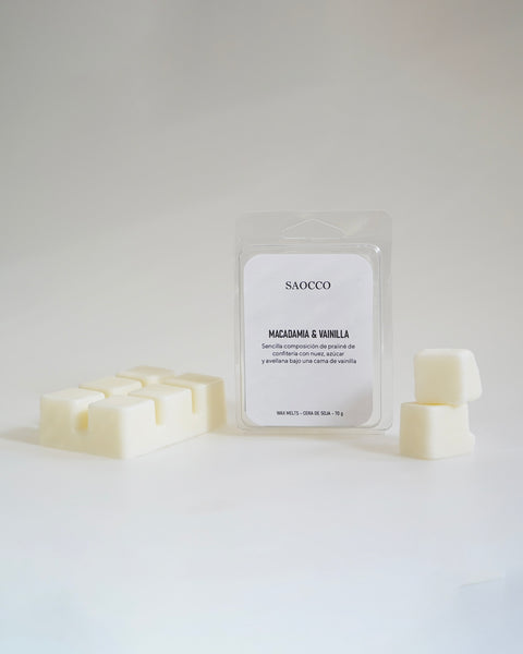 Wax Melts Macadamia y Vainilla