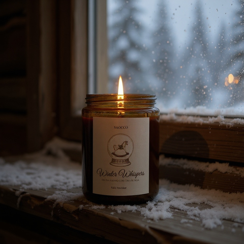Vela Navidad Winter Whispers