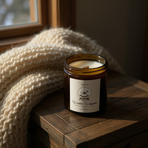 Vela Navidad Winter Whispers