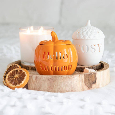 Portavelas Cosy Autumn Acorn